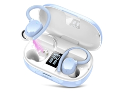 Auriculares Sem Fio Playtime Hifi Stereo Deep Bass Dágua Bestvite Bluetooth Azul