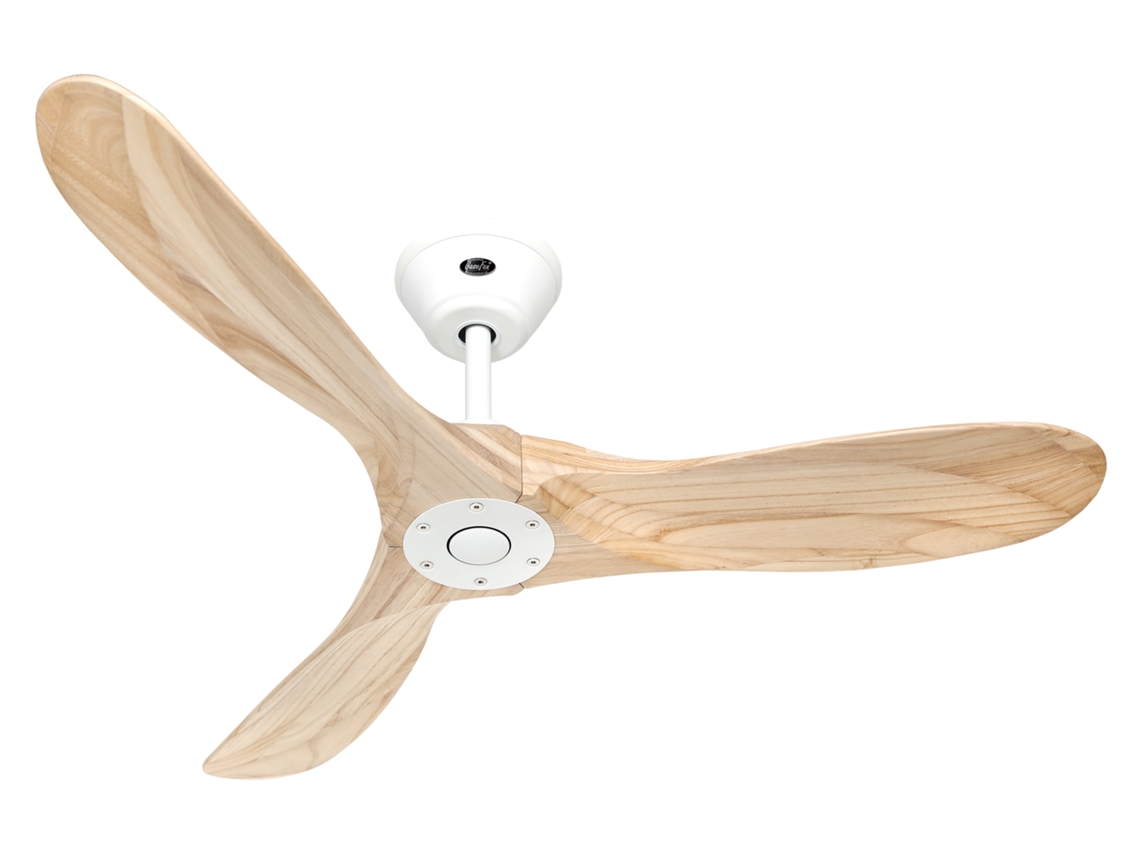 Ventilador de Teto CASAFAN 312219 Eco Genuine 122Cm Madeira Natural/Branco