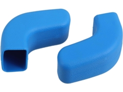 Capas De Engate De Reboque Reforçadas Para Para-choques Jk Jt, Conjunto De 2, Azul