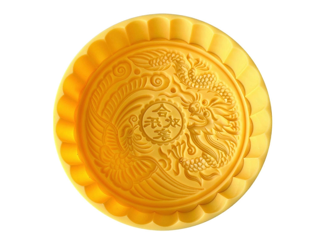 Diversão Em Família! Forma Grande Para Bolinhos Da Lua, Feita À Mão. Ideal Para Doces Tradicionais De Festivais. Utensílio De Cozinha Para Entusiastas