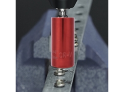 Soquete universal de 1/4" a 3/4" com haste de conexão de 3/8" em cromo-vanádio para a indústria automotiva (vermelho)