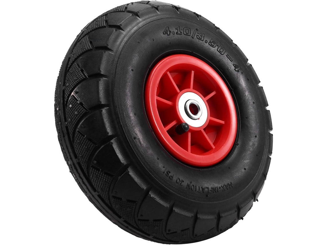 Pneus Infláveis para Carrinho Elétrico Infantil, Rodas de Borracha para Triciclo com Furo de 1,2 Cm, Pacote com 10 Unidades. SFUSHOS