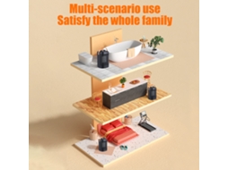 Aquecedor Elétrico Laxiscreed Com Oscilação De 70° E Potência De 1200w Para Ambiente Confortável