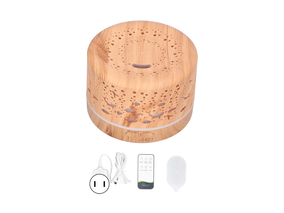 Laxiscreed Umidificador Com Aromaterapia De 700ml, Luz Noturna E Caixa De Som Bluetooth Para Relaxamento