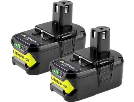 2 pacotes de bateria de substituição 18V 5.0Ah para Ryobi 18V One P108 P107 P104 P105 P102 P103 Ferramentas sem fio