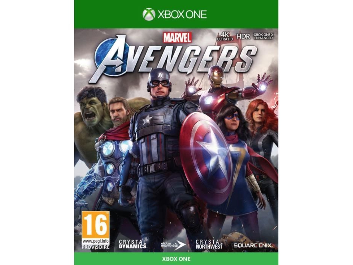 Jogo Do Xbox One dos Vingadores Da Marvel