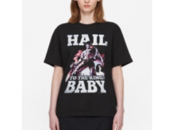 Rockinstone Army Of Darkness Movie Hail To The King Black Adult T-shirt Size:xl