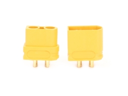 Laxiscreed Conectores Xt60u Macho E Fêmea Banhados A Ouro Para Modelismo Rc