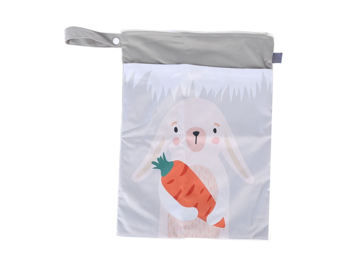 Bolsa Molhada Impermeável Lavável Com Zíper Duplo Para Viagem Praia Pool Roupa Suja