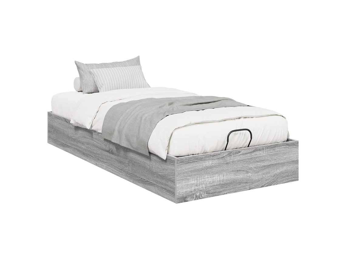 Estrutura de Cama Ottoman Cinza Sonoma 80,5 X 200 Cm MAISON EXCLUSIVE