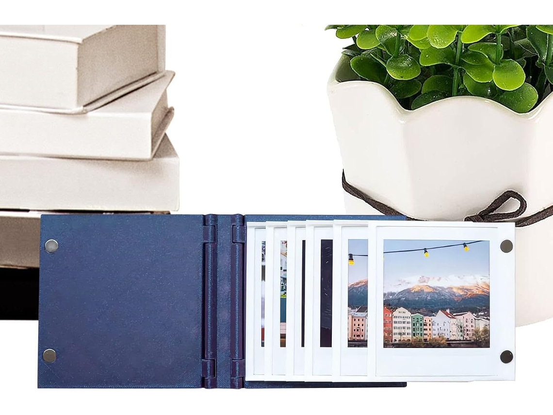 Générique Album Photo Livre - Classeur Pliable Carré Portable - Livre Photos - Para Avós