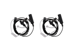 2x Fone De Ouvido Segurança Com Tube Ar Secreto 2 Pinos Do Fbi Microfone Para Walkie-talkie E Rádio db-aquaforge