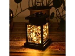 Luminária Solar Decorativa, Cor Cobre, Para Jardim, Pátio, Varanda, Caminhos E Paisagismo Exterior