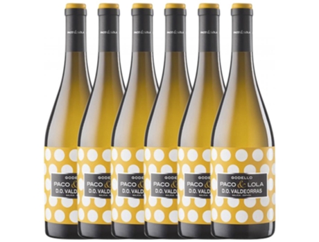 Vinho PACO & LOLA Paco & Lola Godello Valdeorras Joven (0.75 L - 6 unidades)