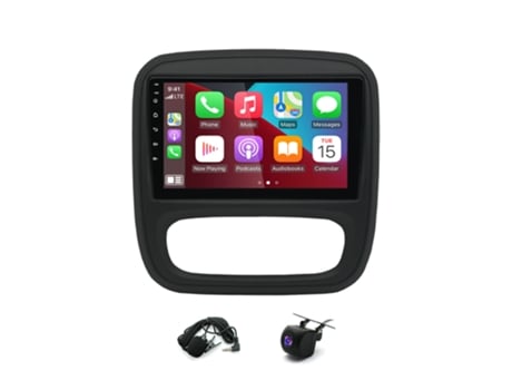 Ibeafilly Autorrádio Multimédia 9 Ecrã Para Opel Trafic 2014-2019 , Android 13 Carplay 2go 32 Go,gps