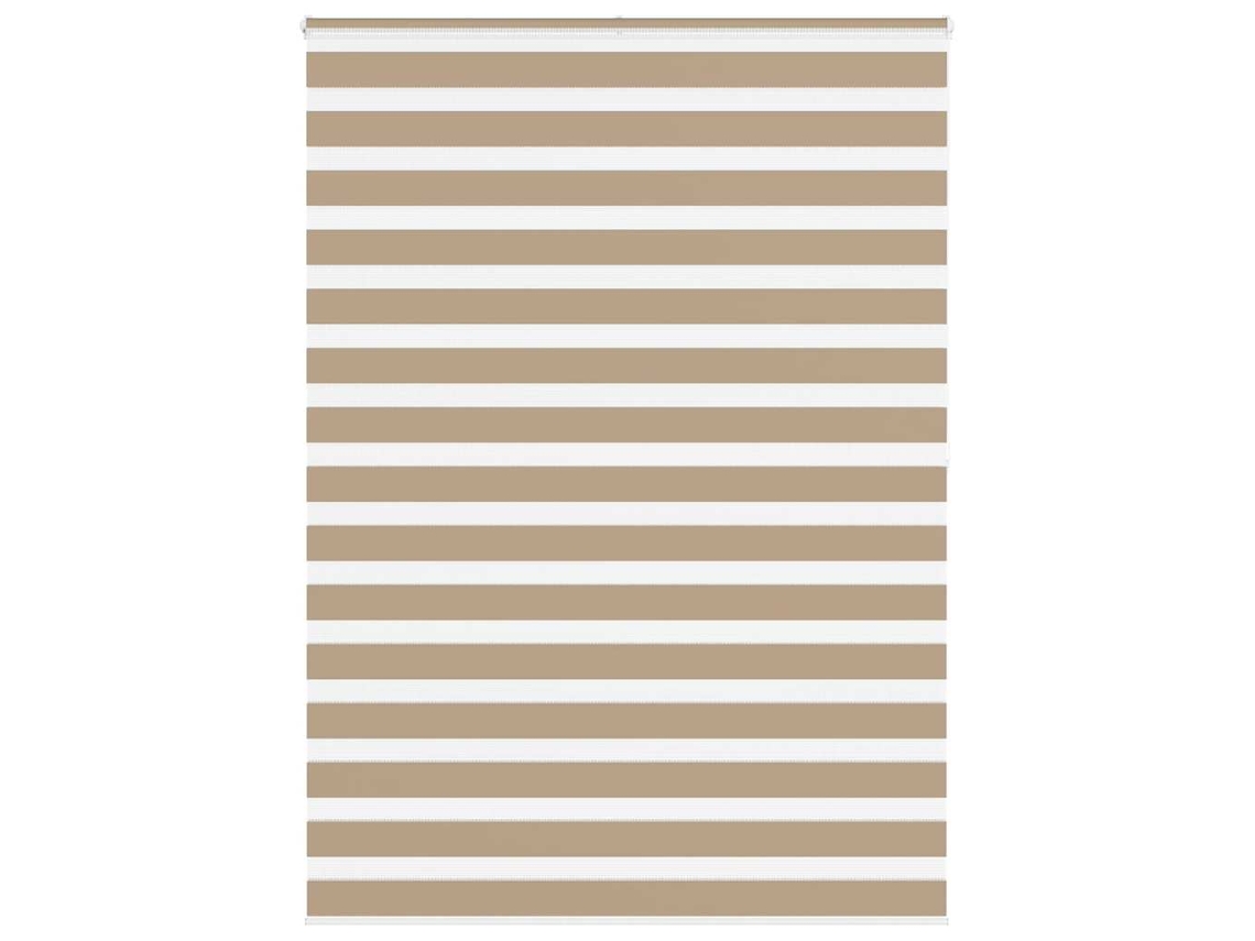 Vidaxl Cortina De Zebra 160x200 Cm Largura Do Tecido 155,9cm Poliéster