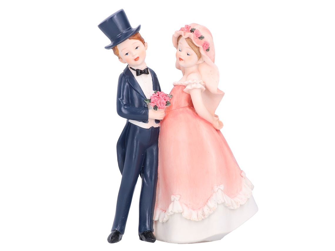 Estátua de Resina de Casal Estilo Europeu para Presente | S/MARCA