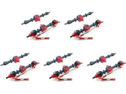 Eixos e traseira para carro RC 1/12 SFUSHOS