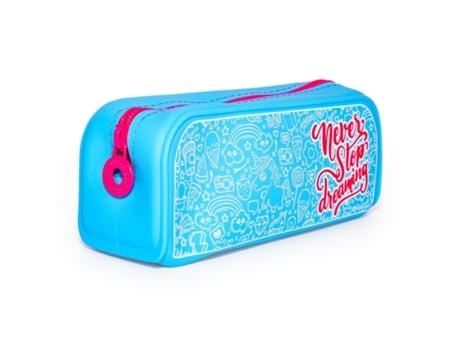 Estuche Escolar De Silicona Con Tacto Suave. Edición Never Stop Dreaming Office Box
