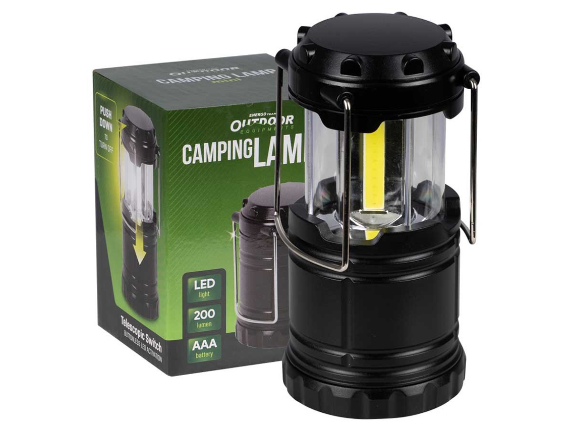 Luminária Mini Camping Transparenteoutdoor