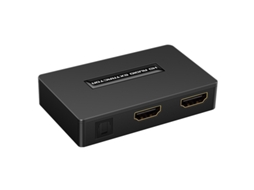 Separador Áudio HDMI 4k 5.1 Óptico 3.5mm Extrator Som CHARM