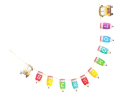 Banner Iplusmile Boas Vindas para Pendurate, Decoração Escolar em Papel para Festivais e Primeiro Dia de Aula - Sala Ideal
