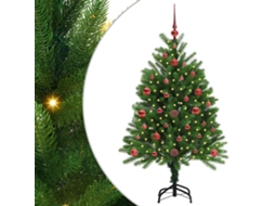 Conjunto 1 Árvore De Natal Vidaxl Verde Polietileno (120 Cm)