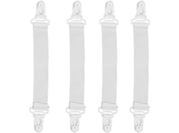 Conjunto De 4 Prendedores Elásticos Para Colchão, Coloridos