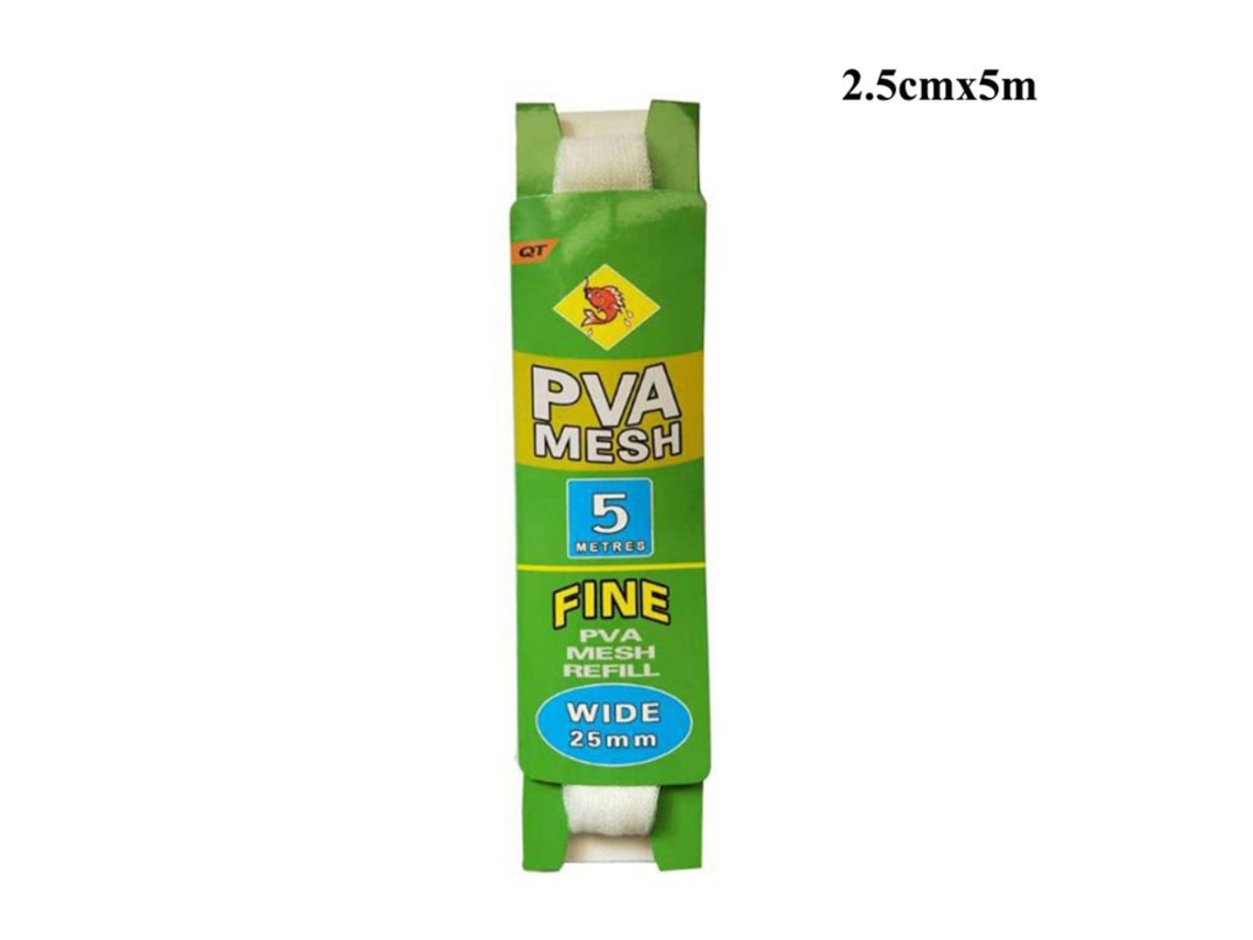 (estilo B) Rede De Pesca De Material Pva, Com 5 Metros De Comprimento E 25 Mm De Largura, Malha Branca Solúvel Em Água.