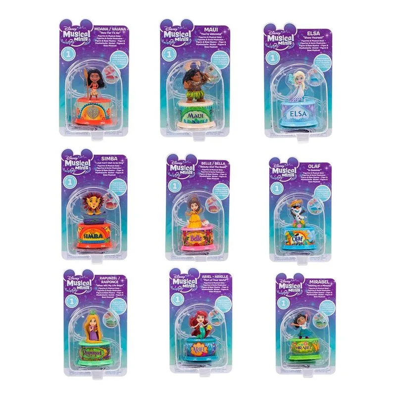 Musical Minis Disney Surtido Español Modelo Surtido Jakks Pacificp25 (1 Unidad Por Artículo Comprado)