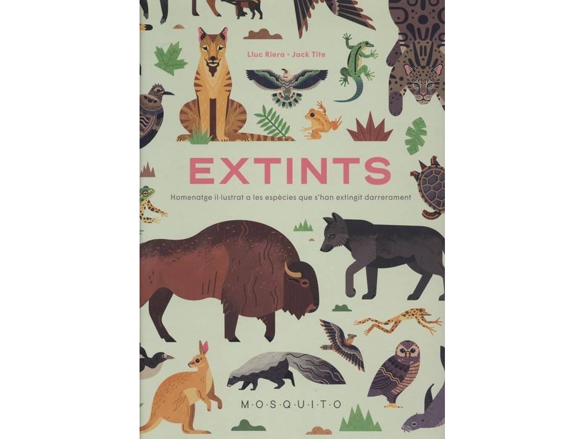 Livro Extints de Lluc Riera