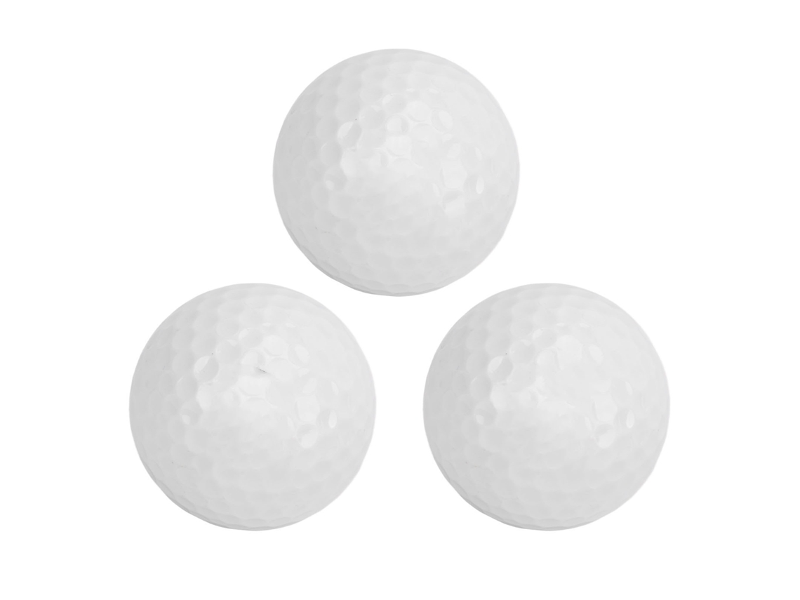 Pelotas de Golfe de Doble Camada, para Treinamento e Prática ao Ar Livre
