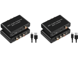 Extrator de Áudio 2x Compatível com Arc e Spdif Óptico SFUSHOS