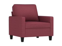 Sofa Chair, Sofa Chairs Vidaxl Vermelho Tecido (n/a)