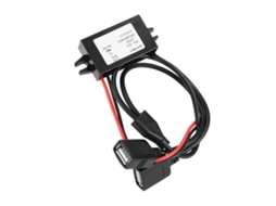 Laxiscreed Módulo De Fonte De Alimentação Dc-dc Com Usb Dupla De 12v Para 5v 3a