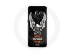 Capa para Samsung Galaxy S6 Logotipo da águia Harley Davidson