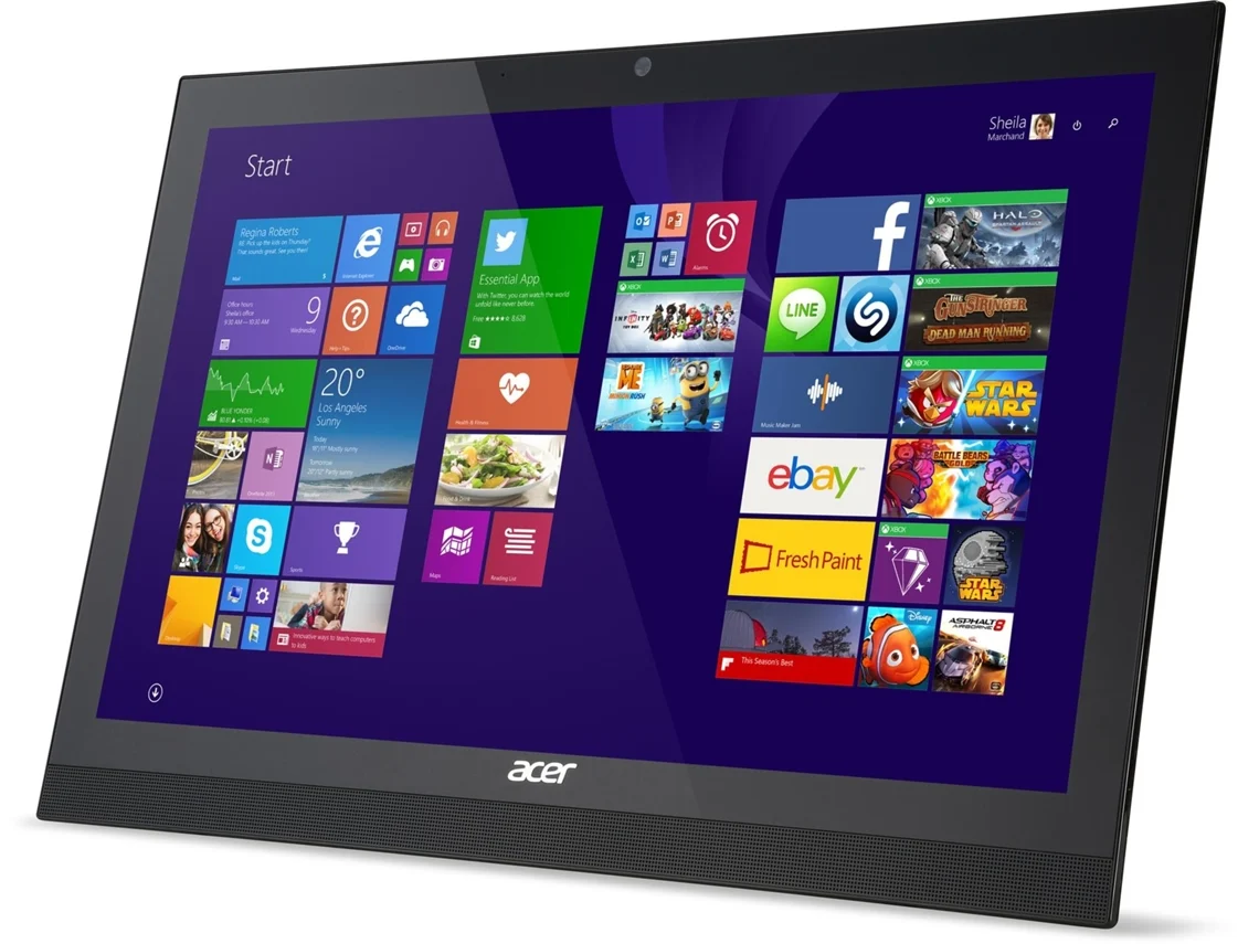 AIO ACER AZ1-621 N3530-4-1TB-UMA-21'TAW8 (Outlet Grade A )
