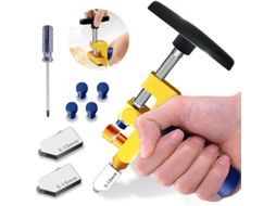 2026 kit de Cortador de Vidro Premium 3 15mm com 2 Cabeças Extras, Ferramenta para Vidros, Espelhos e Vidro Encolado