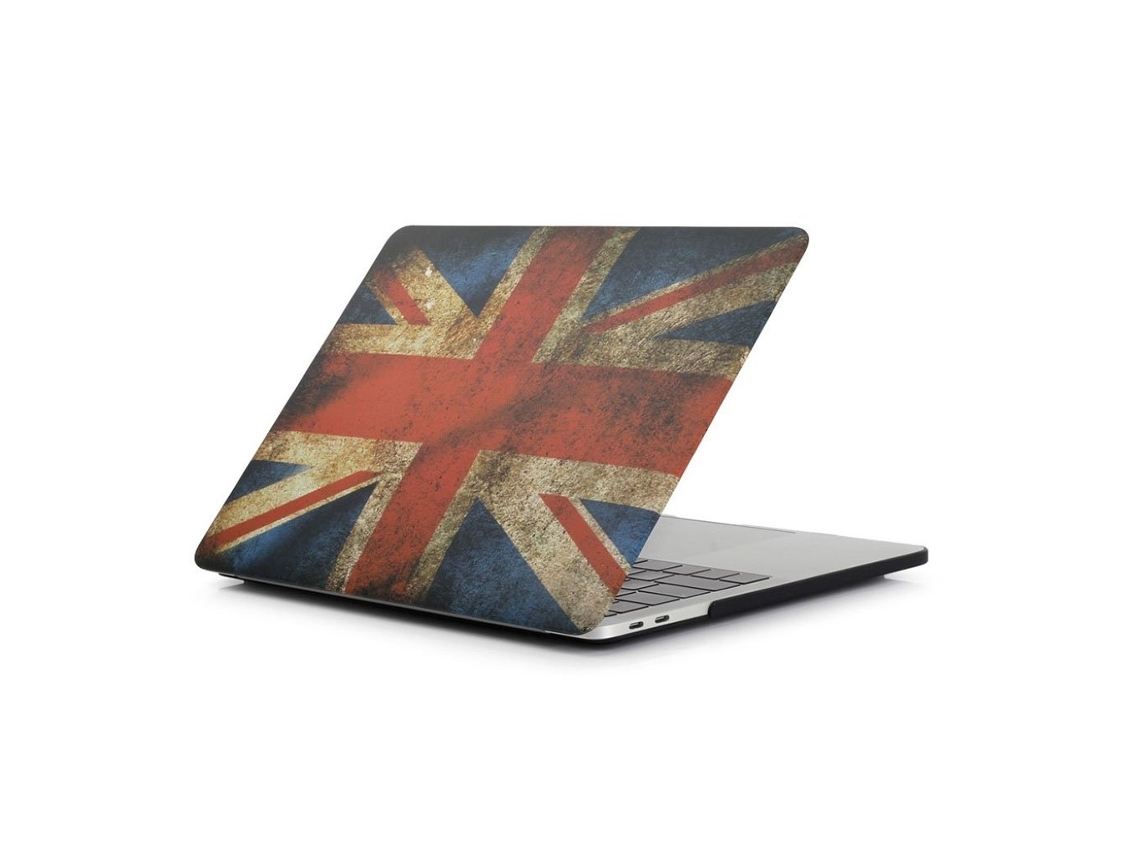 Macbook Pro 13 Polegadas 2016 A1706 A1708 Capa Protetora De Plástico Com Padrão Bandeira Britânica Brilvibera