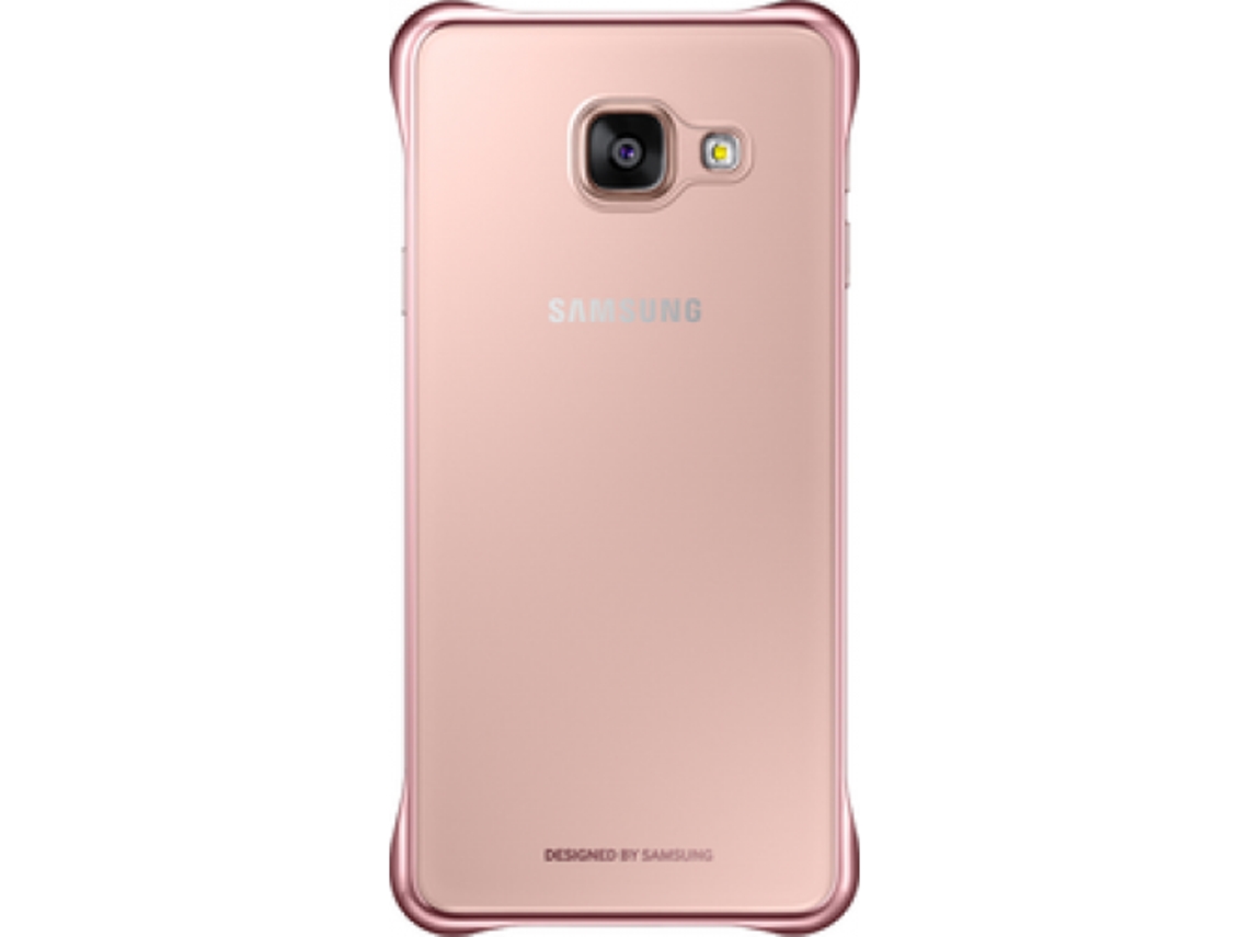 Capa SAMSUNG A3 Clear Cover Transparente Rosa