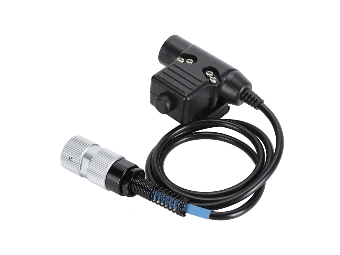 Conector De Fone De Ouvido Push To Talk 6pin Para Rádio Prc 152 Prc 148 Rádio Portátil Adaptador