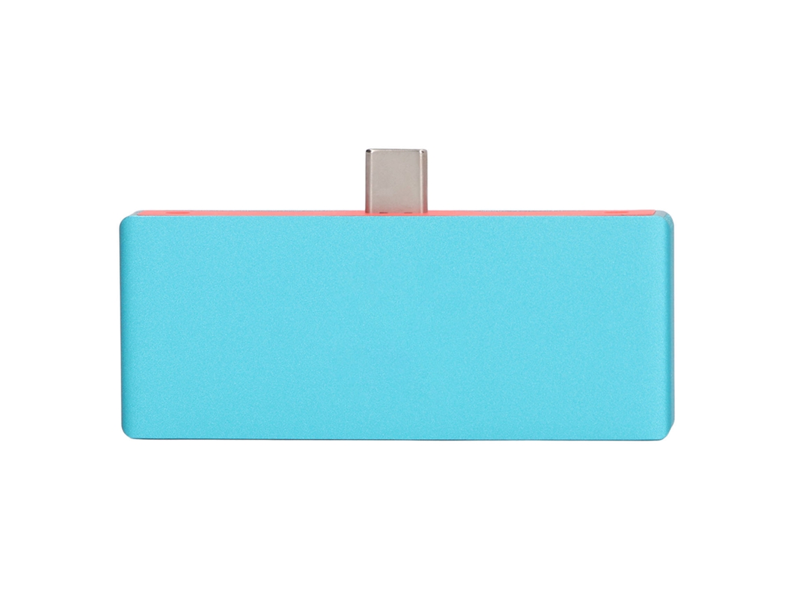 Base De Docking Type C 3 Em 1 Com Saída 4k, Pd 100w E Usb 3.0 Azul