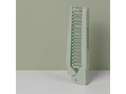 (estilo 6 Verde) Pente Plano De Plástico Com Dentes Largos Para Massagem Capilar E Do Couro Cabeludo.