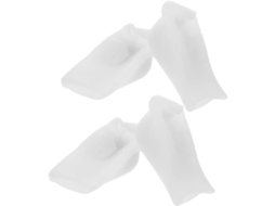2 Pares De Palmilhas Silicone Reutilizáveis Para Calcanhar, Para Homens E Mulheres, Que Aumentam A Altura
