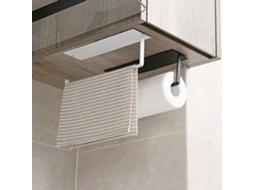 Porta Servilletas de Papel Autoadhesivo para Cocina o Baño Montaje En Pared o Armario Sin Taladrar Acero Inoxidable