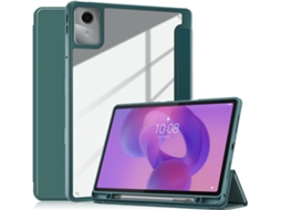 Capa Com Transparente Para Lenovo Idea Tab 11 Tb336fu, Bolsa Para Caneta wake/sleep Verde Hexinyigjly