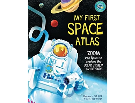 Livro My First Space Atlas de Jane Wilsher (Inglês - Capa Dura)