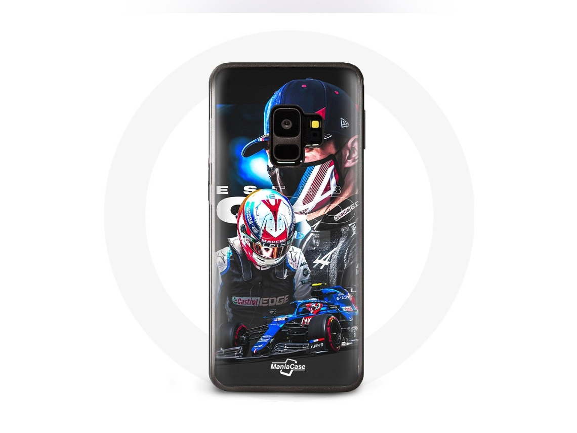Capa para Samsung Galaxy S9 Plus Fórmula 1 Esteban Ocon F1 Toureiro Piloto