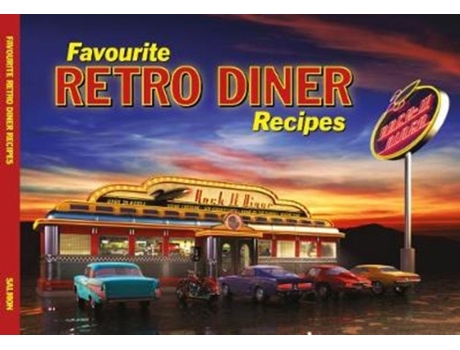 Livro Salmon Favourite Retro Diner Recipes de Simon Haseltine (Inglês)