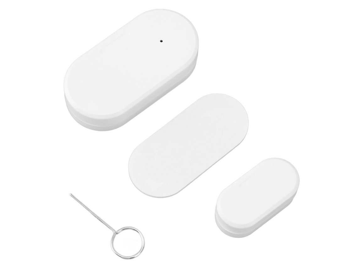 Sensor De Porta Zigbee Com Alarme Inteligente E Deteção De Luz, Compatível Com Sistemas Zigbee, Da Marca Laxiscreed
